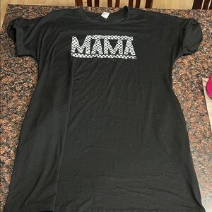 Black Graphic Kids Shirt